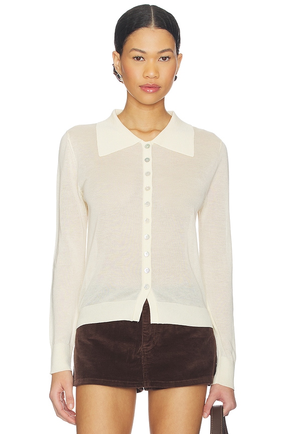 view 1 of 4 Chalet Long Sleeve Top in Butter