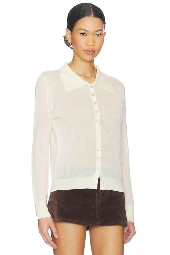 view 2 of 4 Chalet Long Sleeve Top in Butter