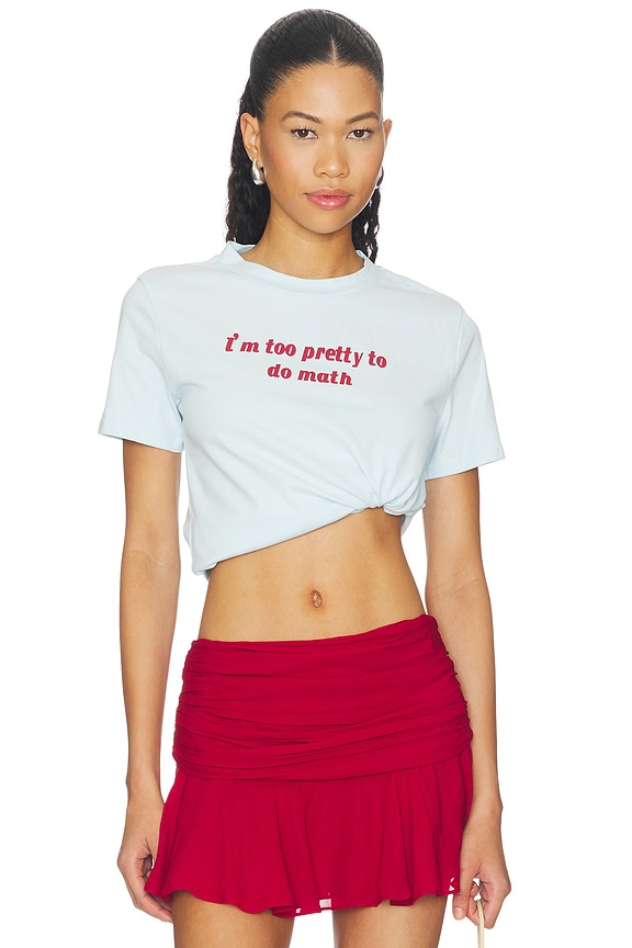 view 1 of 4 CAMISETA TOO PRETTY in Ice