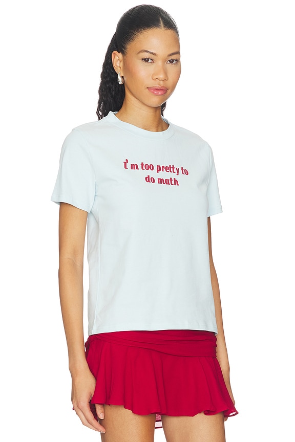 view 2 of 4 CAMISETA TOO PRETTY in Ice