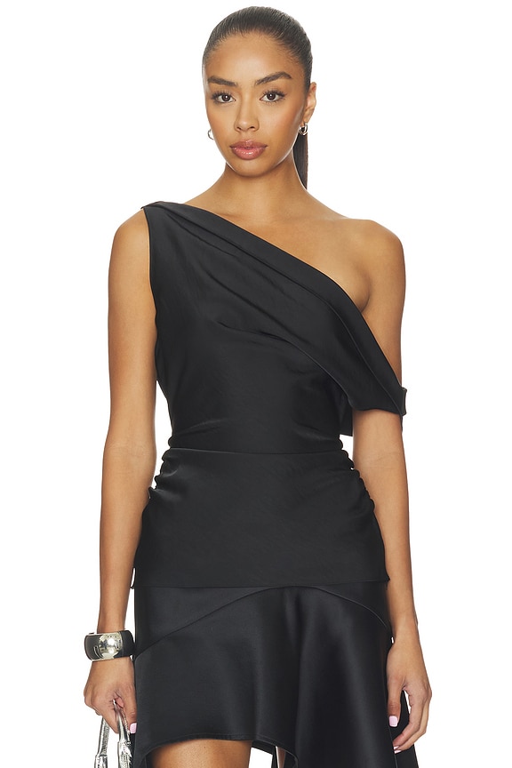 view 1 of 5 Sweetheart Top in Noir