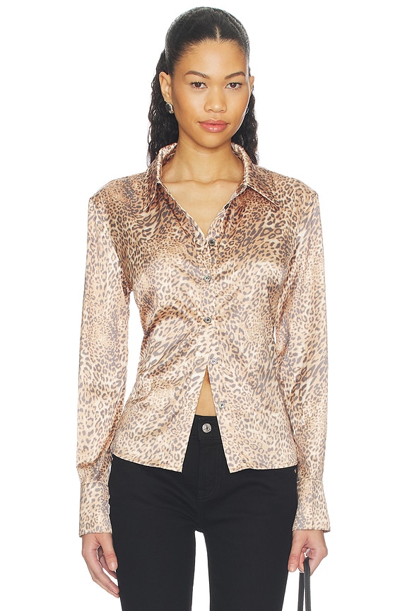 view 1 of 4 Angelic Shirt in Leopard