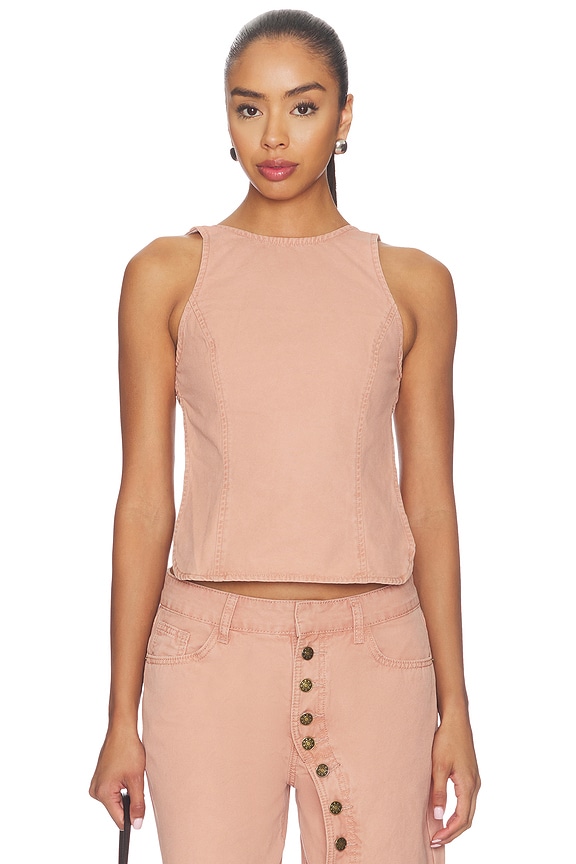 view 1 of 4 Harmony Top in Rose
