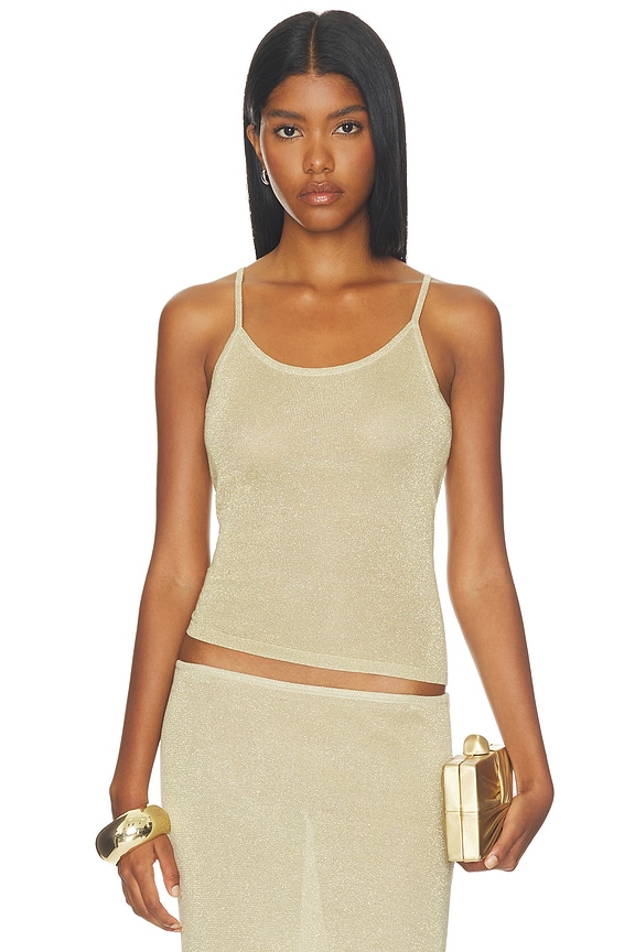 view 2 of 6 Dolce Tank Top in Oyster