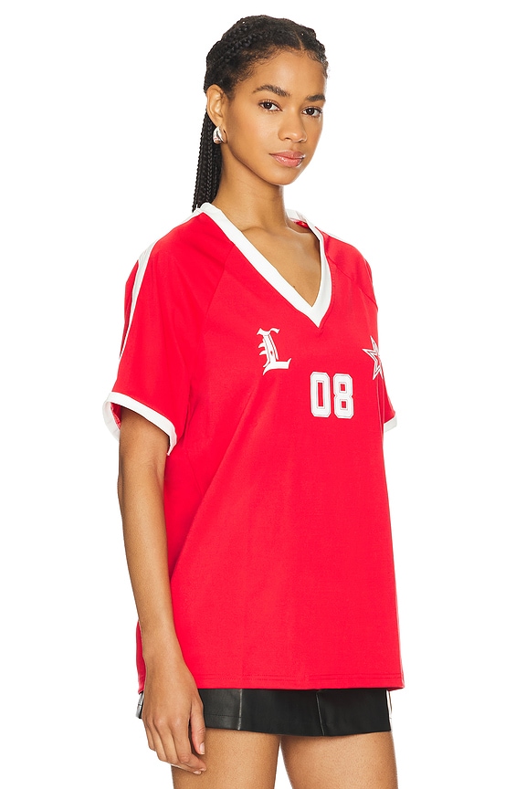 view 2 of 4 Spectate Top in Poppy Red