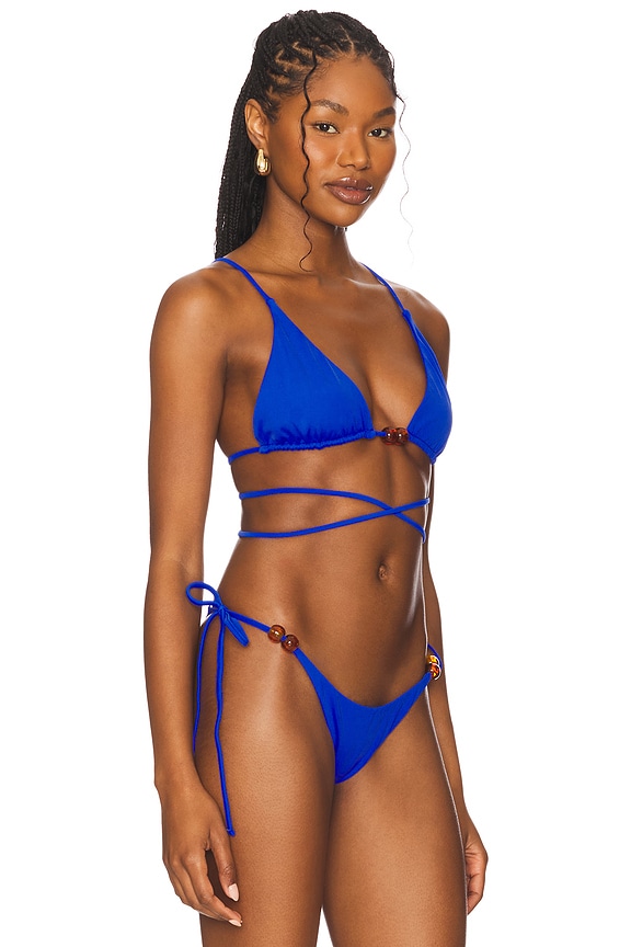 view 2 of 4 x REVOLVE Soleil Tie Bikini Top in Cobalt