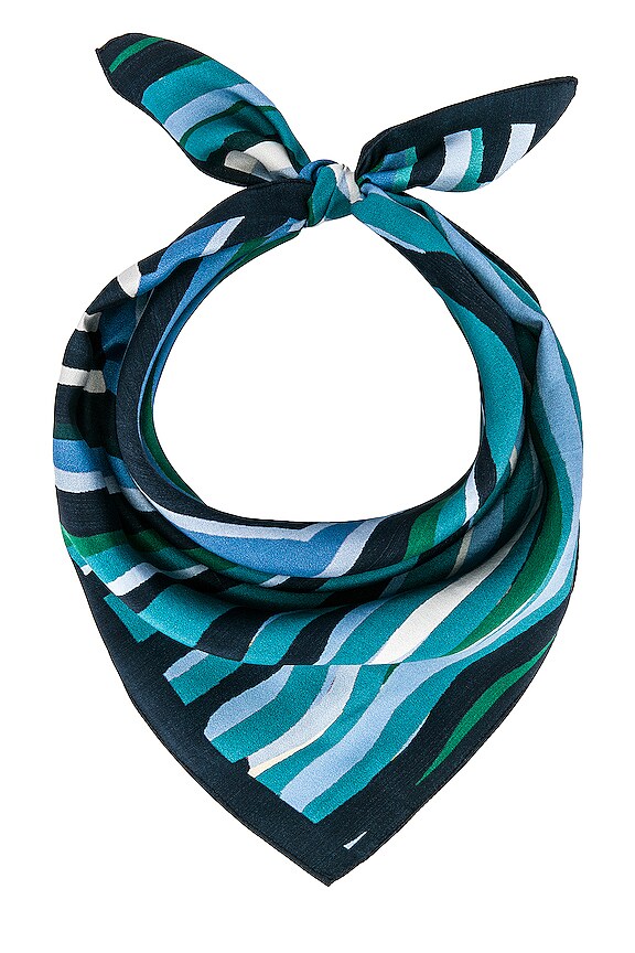 view 2 of 2 ÉCHARPE in Blue Crossroads