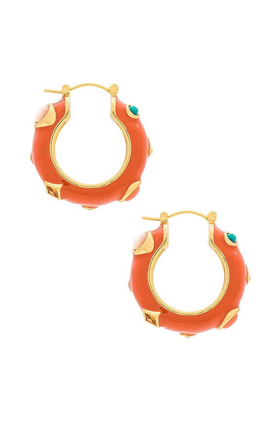 view 2 of 3 LA BOMBA フープ in Terracotta