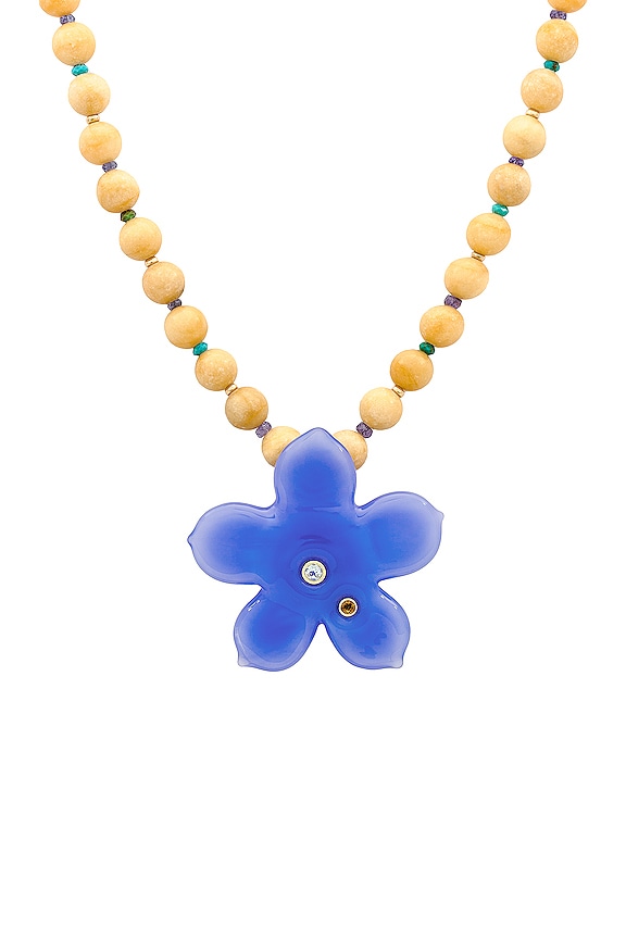 view 2 of 3 COLLIER VINCA FLOWER in Multi