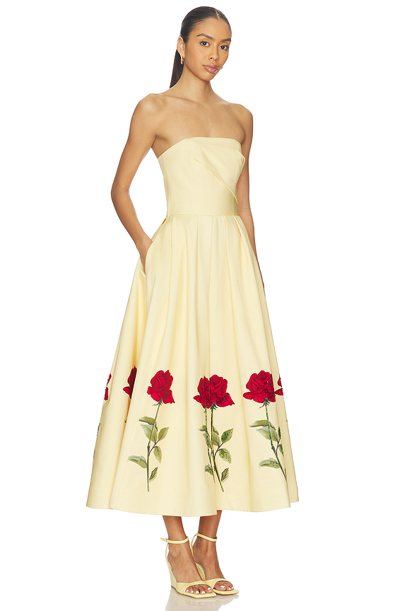 view 2 of 4 Lynn Midi Dress in Butter