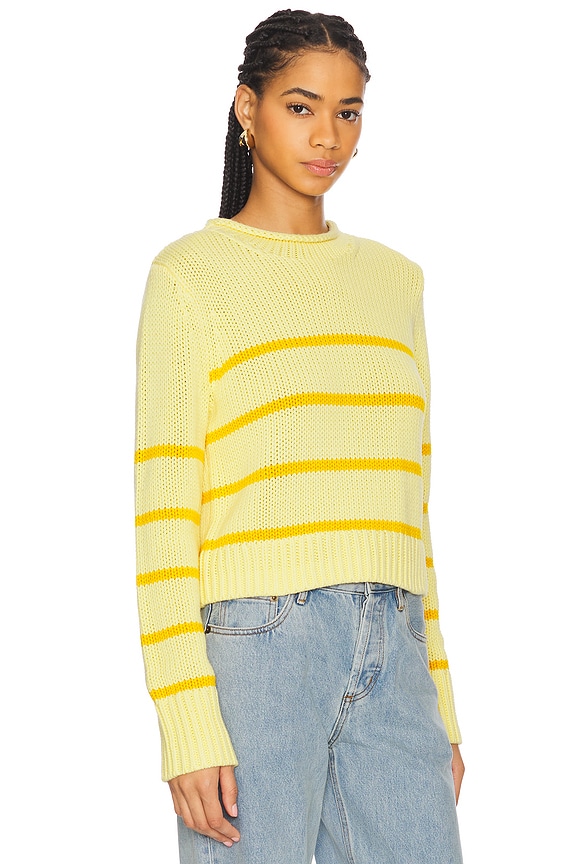 view 2 of 4 MARINA ミニセーター in Butter & Goldenrod