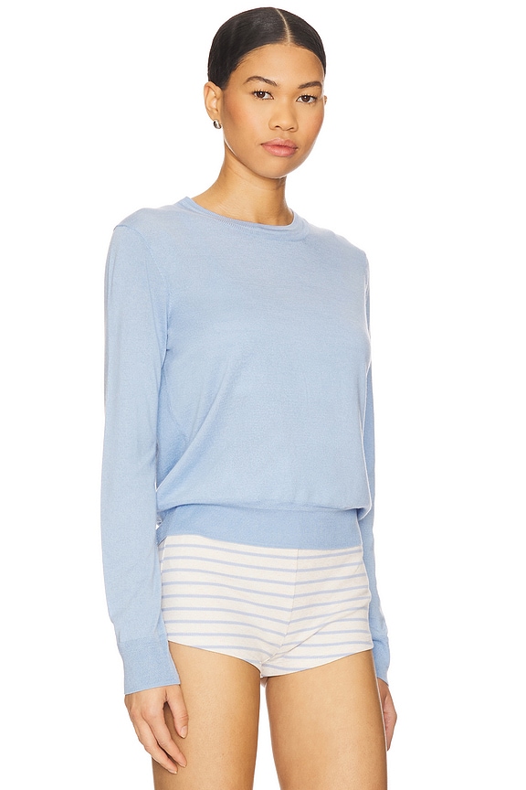 view 2 of 4 Ben Sweater in Light Blue