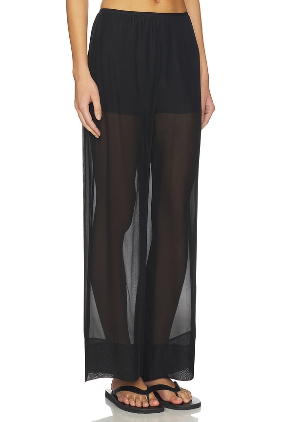 view 2 of 6 Sheer Colby Pant in Black