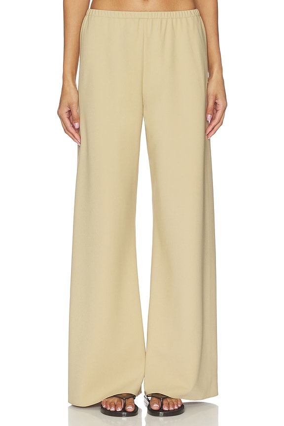 view 1 of 6 PANTALON CREPE COLBY in Beige
