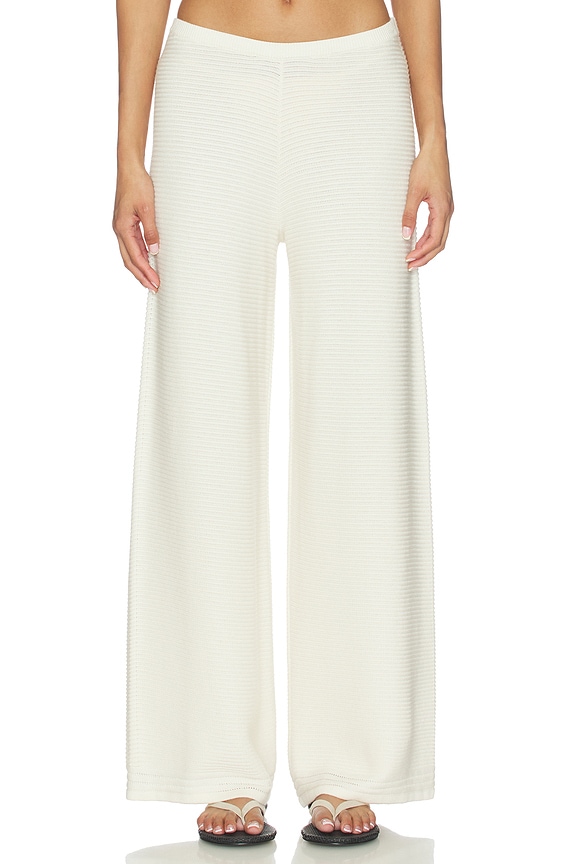 view 1 of 6 PANTALON CROCHET in Ivory