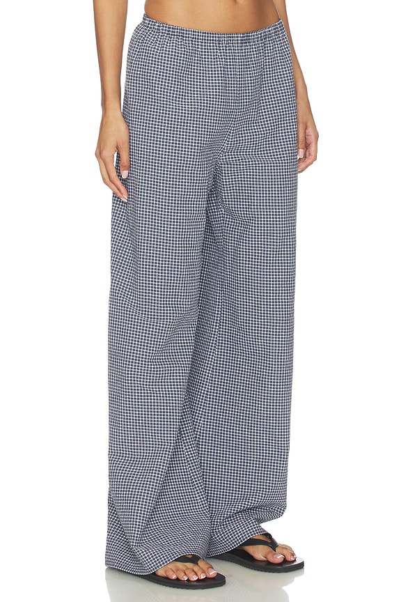 view 2 of 6 Pull On Pant in Midnight & White
