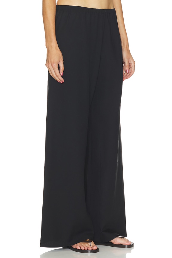 view 2 of 6 Tropical Wool Pant in Black