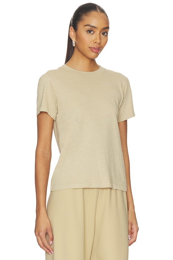 view 2 of 4 Solid Molly Tee in Sand