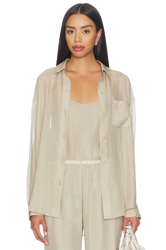 view 1 of 4 CHEMISE FREYA in Beige