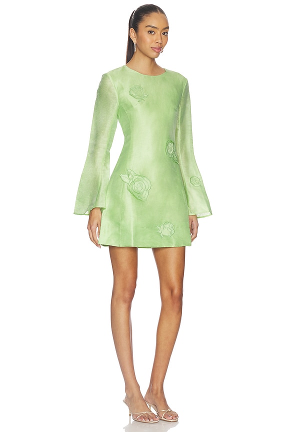 view 2 of 4 MINIVESTIDO SUZANNE in Juniper Green