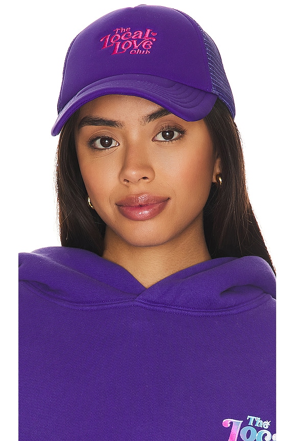 view 1 of 3 x REVOLVE Lovers Uniform Trucker Hat in Bright Purple
