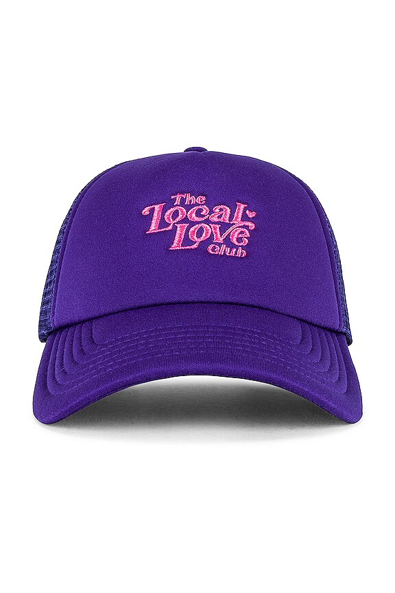 view 2 of 3 x REVOLVE Lovers Uniform Trucker Hat in Bright Purple