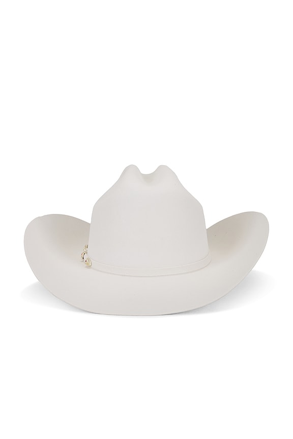 view 2 of 2 CHAPEAU DE COWBOY 6X in White