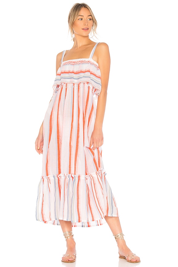 view 1 of 3 Asha Ruffle Dress in Sunrise