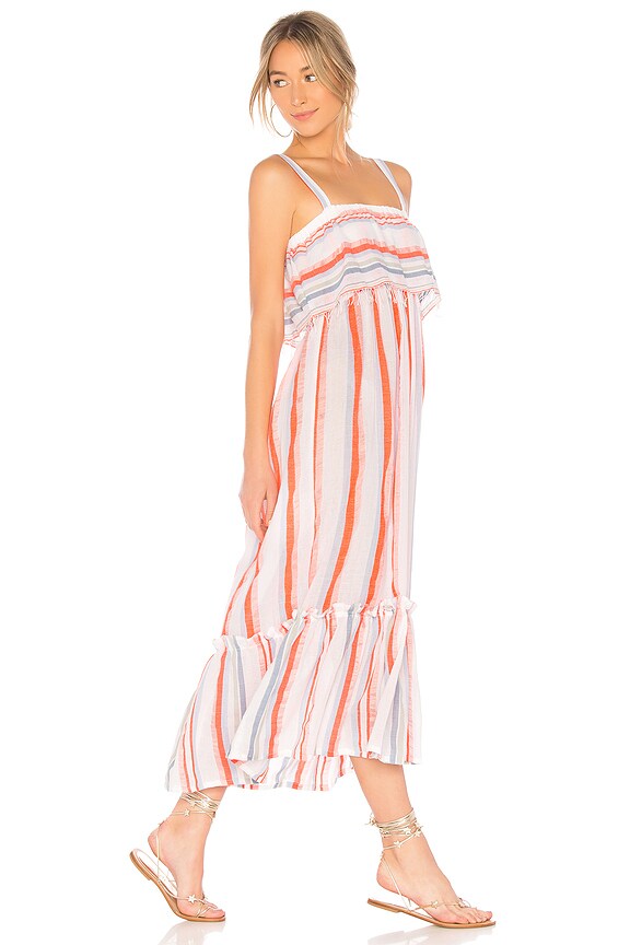 view 2 of 3 Asha Ruffle Dress in Sunrise