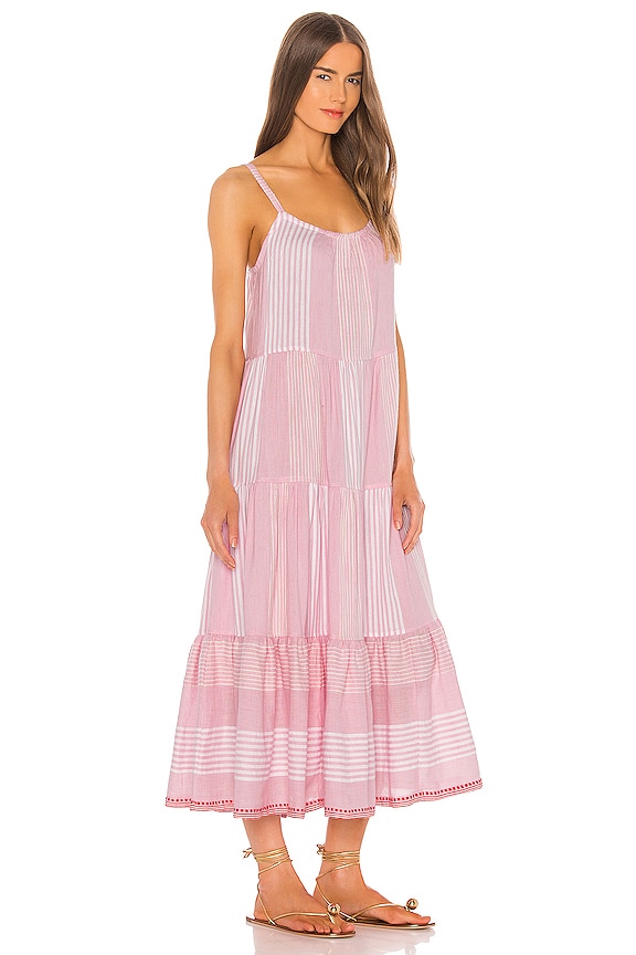 view 2 of 3 Rekik Cascade Dress in Misty Rose