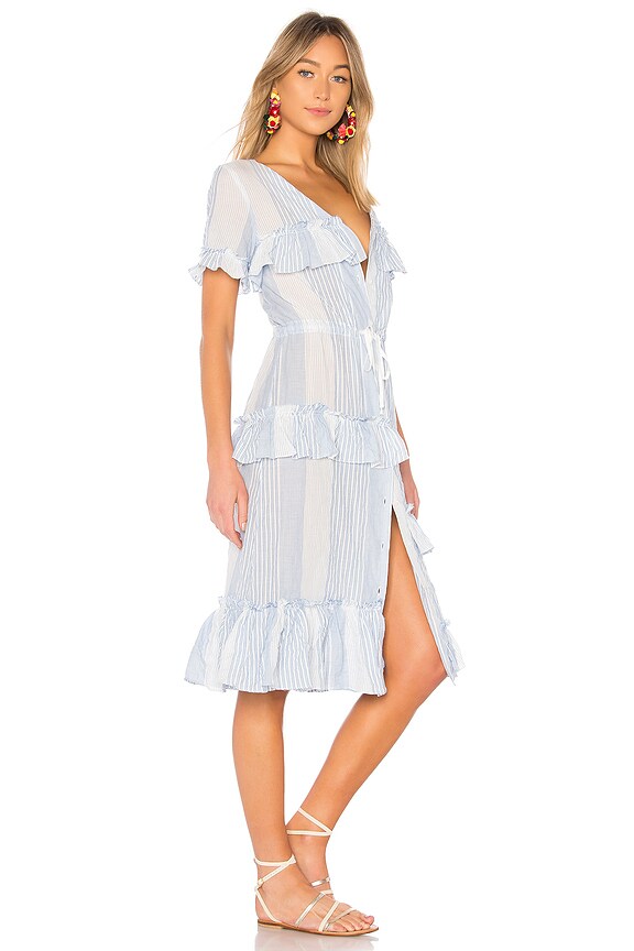 view 2 of 3 ISSA ドレス in Blue