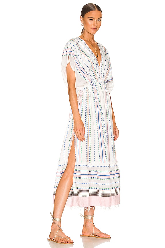 view 2 of 3 Doti Plunge Neck Dress in Multi Petal