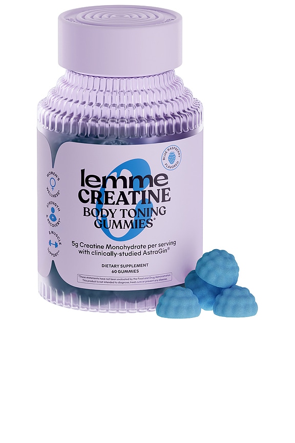 view 2 of 3 Creatine Body Toning Gummies in Blue Raspberry
