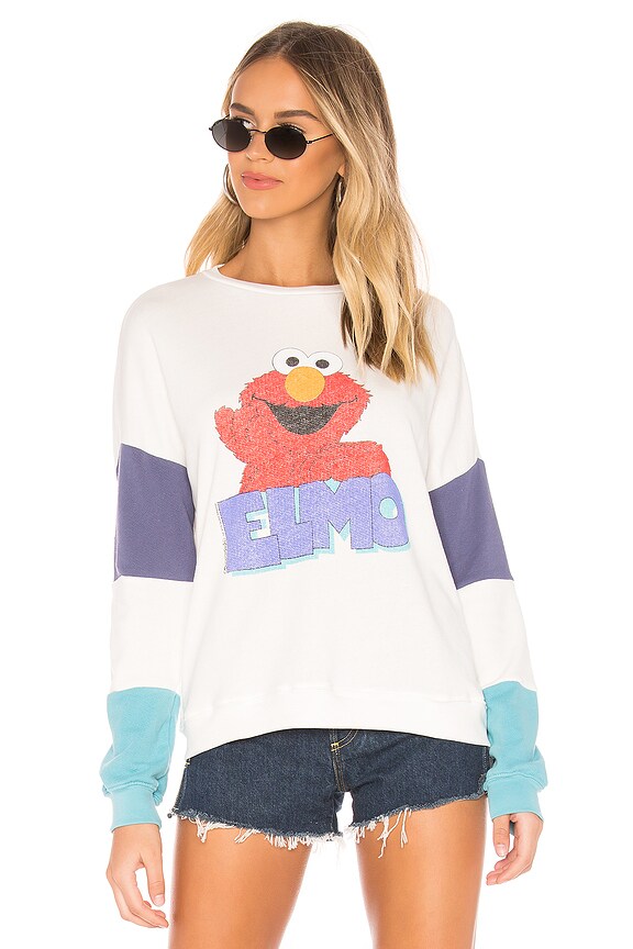 view 2 of 5 SUDADERA EMILIA in Milk, Violet Sky & Maui