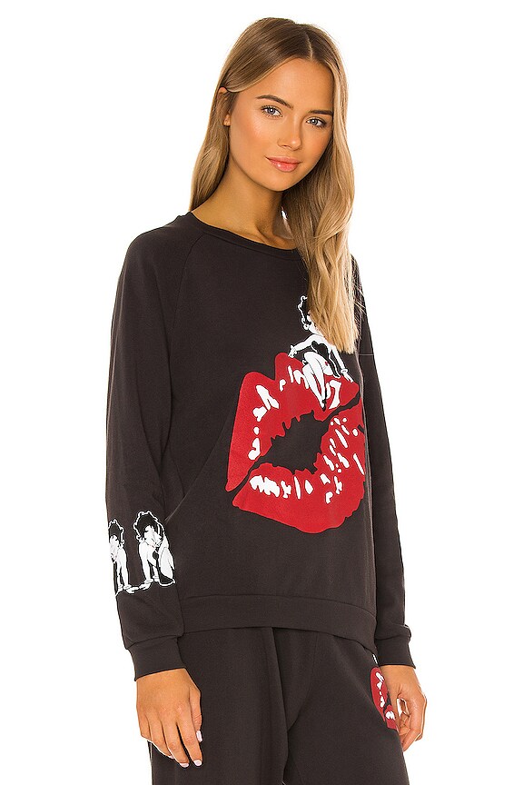 view 2 of 5 Noleta Betty Boop Sweatshirt in Onyx