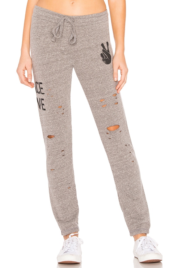 view 1 of 4 Uri Sweatpant in Heather Grey
