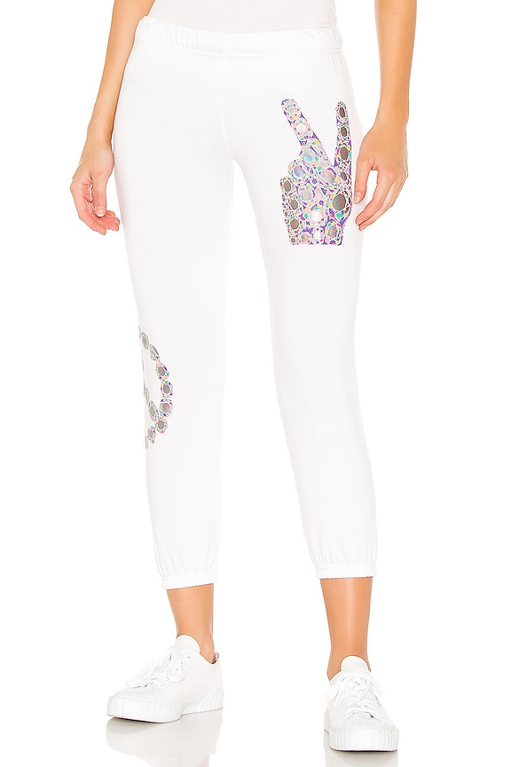 view 1 of 6 Alana Sweatpant in White