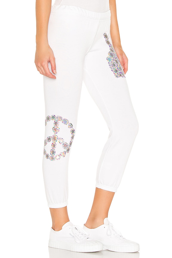 view 2 of 6 Alana Sweatpant in White