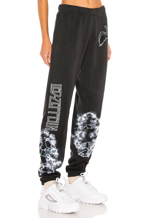 view 2 of 6 Tanzy Led Zeppelin Sweatpant in Black Ice