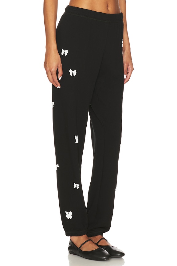view 2 of 6 PANTALÓN DEPORTIVO PUFF BOW in Black