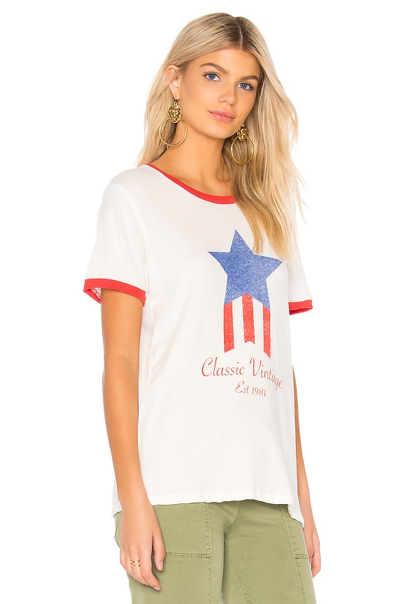 view 2 of 4 CAMISETA JOLIE CLASSIC VINTAGE STAR in Milk & Heartthrob