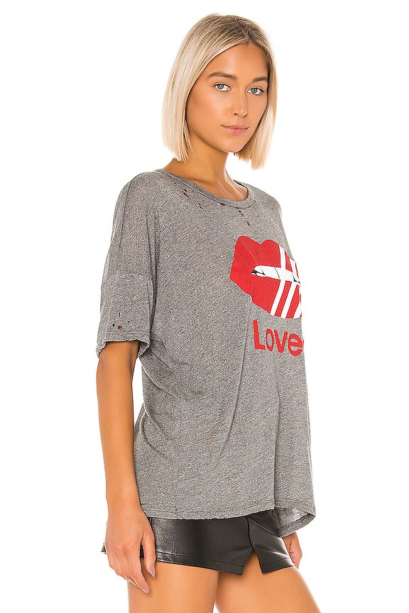 view 2 of 5 T-SHIRT GRAPHIQUE KIERSTYN in Heather Grey