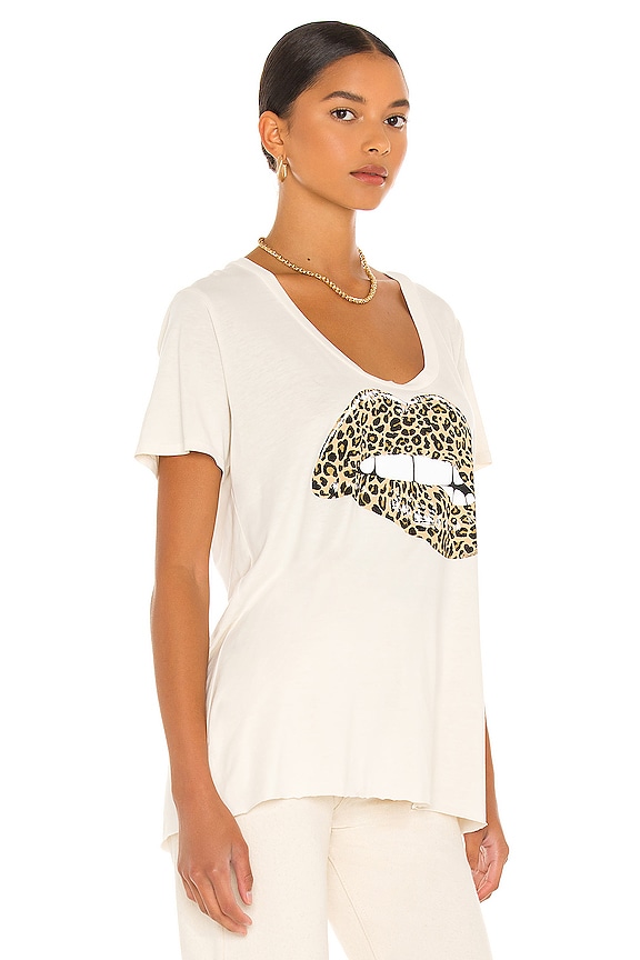 view 2 of 4 ESCOTE EN V Y ESTILO BOYFRIEND DELARA in Ivory