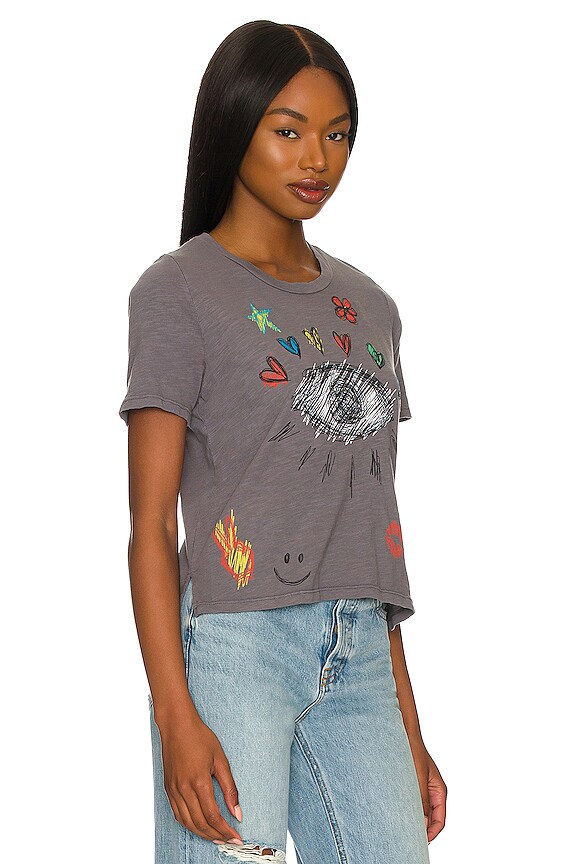 view 2 of 4 T-SHIRT ADELINE in Doodle Elements