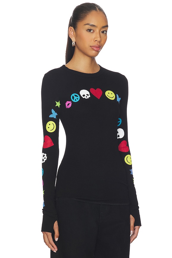 view 2 of 4 Mckinley Elements Arch Fitted Thermal Longsleeve Top in Black