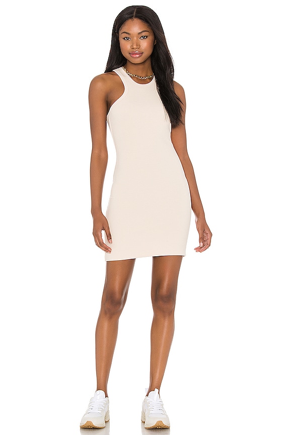 view 1 of 5 Alissar Tank Dress in Bone