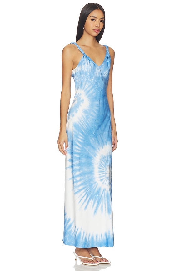 view 2 of 3 ROBE TIE & DYE SICILY in Biarritz Blue Tie Dye