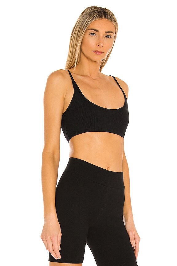 view 2 of 4 Waffle Bra in Black