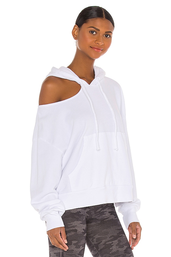 view 2 of 4 Lion Hoodie in White