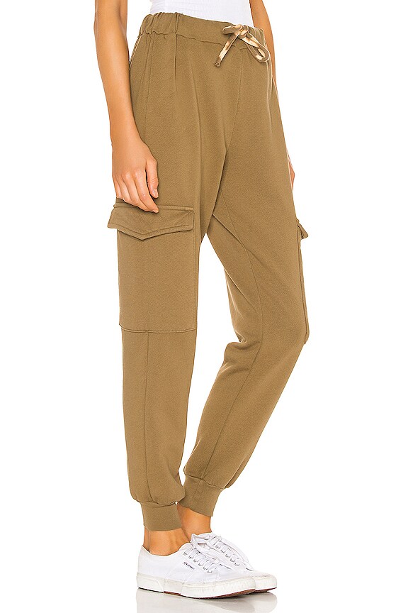 view 2 of 4 PEPPER スウェットパンツ in Olive Khaki